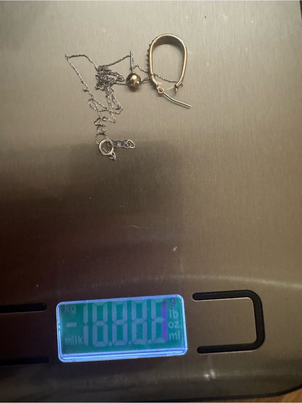 Lot of 10k and 14k scrap gold jewelry